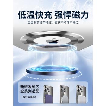 【Magsafe磁吸】無邊框透明適用蘋果16手機殼新款iPhone16promax超薄15plus高階感14pro鏡頭全包13防摔12簡約