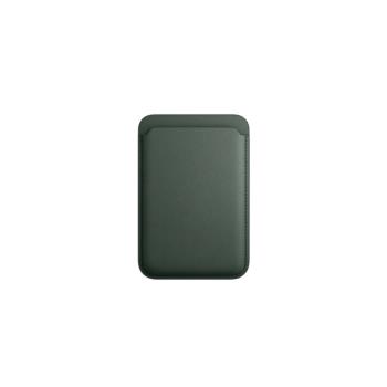 Magsafe磁吸精織斜紋卡包適用蘋果iPhone16/15/14/13/12/mini/Pro Max手機殼背夾官方帶動畫卡套門禁卡pm配件