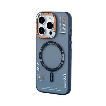 適用蘋果16promax手機殼時尚個性膚感保護套iPhone15 14 13max防摔磁吸無線充12pro磨砂超薄鏡頭全包外殼個性