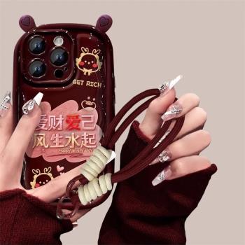 軟殼小胖子卡通可愛矽膠全包蘋果