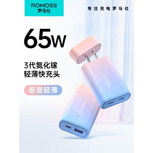 羅馬仕氮化鎵筆記本平板充電器