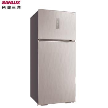 【三洋家電】480L 直流變頻雙門電冰箱 《SR-V480B》 (含拆箱定位)