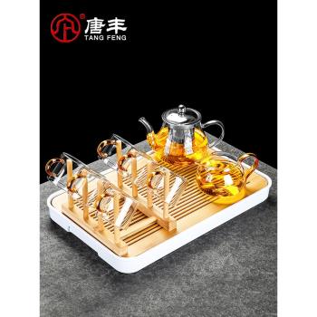 唐豐泡茶壺家用一套輕奢高檔玻璃