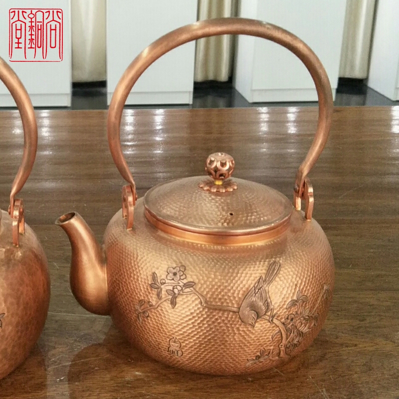 時代物 銅銀作 茶道具 茶器 茶壺 水滴 水孟 文房四宝 骨董品146g