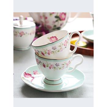 法式下午茶茶具套裝英式宮廷風餐具咖啡杯子高階感復古杯碟禮盒