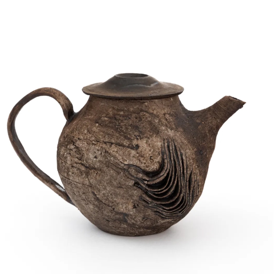 日本新派陶藝作家泉田之也侘寂風陶器藝術作品積層蓋碗茶海花器|功夫茶