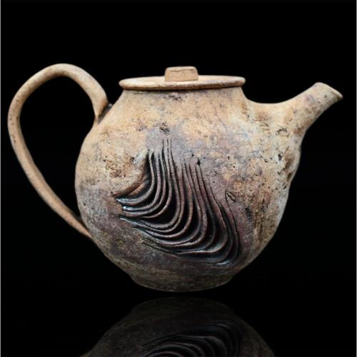 日本新派陶藝作家泉田之也侘寂風陶器藝術作品積層蓋碗茶海花器|功夫茶