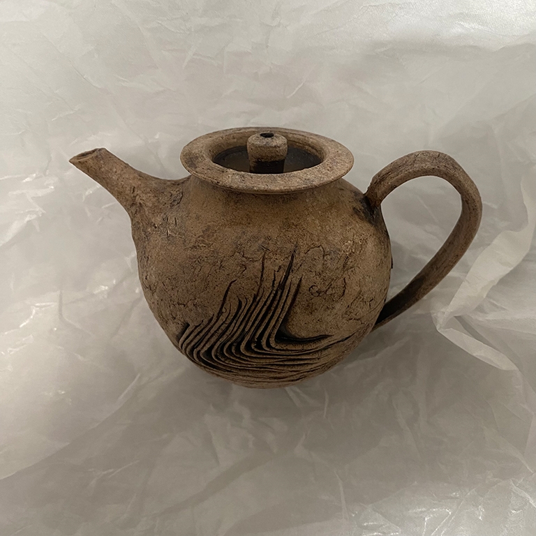 日本新派陶藝作家泉田之也侘寂風陶器藝術作品積層蓋碗茶海花器|功夫茶