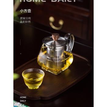 鑫鳳祥玻璃小型迷你辦公室泡茶壺
