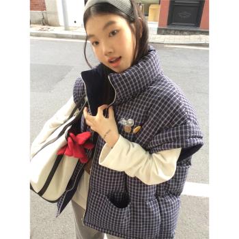 紅人館背心馬甲女款2024新款冬季外穿獨特漂亮保暖今年流行的馬夾