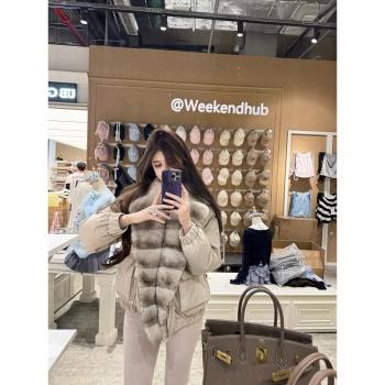 M900羽絨服冬季女短款2024新款麵包服小個子超好看高階感時尚百搭
