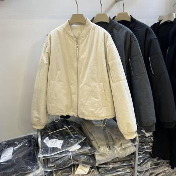 韓國冬裝2024新款立領棉服女短外套加厚保暖小個子棉衣棒球服棉襖
