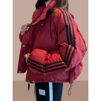 2025冬天新款女士棉衣棉服麵包服寬松爆款加厚今年流行冬裝棉襖潮