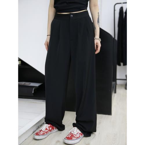 美伢Fuzzykon黑色大牌Chic及地西褲