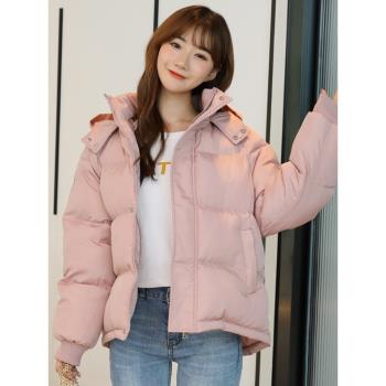 羽絨棉服2023年新款女冬季棉衣韓版寬松麵包服ins潮短款棉襖外套