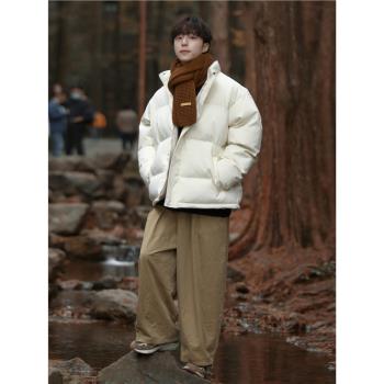 (免運)山系cityboy棉服男款冬季加厚外套羽絨棉襖痞帥高階感棉衣麵包服