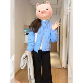 (免運)韓系chic超好看小個子加厚外套2025年冬季新款時尚高階感獨特棉服
