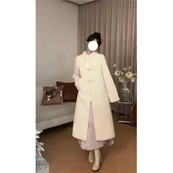 (免運)今年流行新中式羽絨大衣女裝2025冬季新款小眾洋氣保暖設計感外套