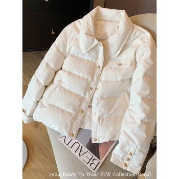(免運)晉江短款羽絨棉服女款冬季新款加厚棉衣小香風棉襖超好看夾棉外套