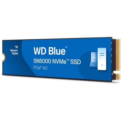 WD Blue SN5000 1TB 藍標 無散熱片 M.2 2280 PCIe Gen4 x4 SSD 固態硬碟 / 原廠5年保 TLC