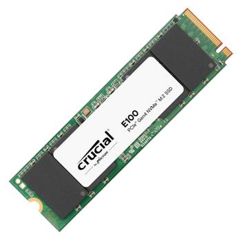 Micron 美光 E100 1TB QLC【無】散熱片 M.2 2280 PCIe Gen4 x4 SSD 固態硬碟 / 原廠3年保