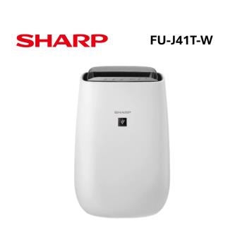 SHARP夏普 FU-J41T-W 10.3坪 圓嘟嘟空氣清淨機 公司貨