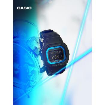 (免運)casio旗艦店GW-B5600太陽能電子小方塊手錶男卡西歐G-SHOCK