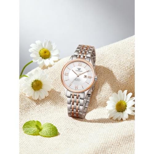 (免運)天王表商務百搭防水鋼帶機械表手表女款51316女生禮物