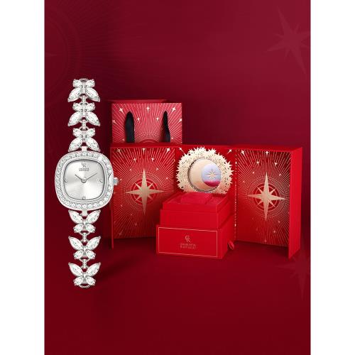 (免運)CR夏洛特 小蝴蝶手表女款輕奢小眾滿鉆腕表新年送女友生日禮物