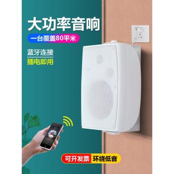 (免運)專用會議室麥克風掛壁舞蹈房音箱