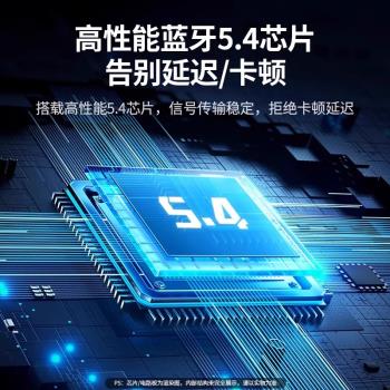 (免運)綠聯藍牙適配器接收電腦臺式機usb模組發射5.4免驅動無線耳機鍵盤