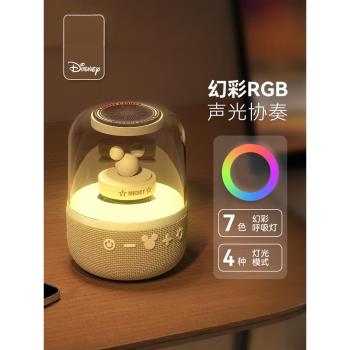(免運)迪士尼藍芽音箱內建小度AI智慧語音響家用高音質2025新款送禮K歌