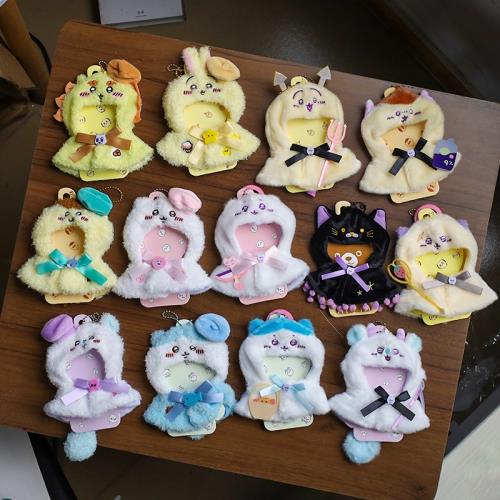 萬圣節吉伊卡哇小八掛件娃衣10-15cm腳烏薩齊著替自嘲熊玩偶披風