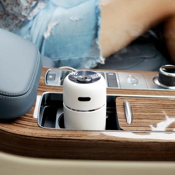 創意汽車迷你空氣凈化器車內加濕器車載家用除異味香薰負離子氧吧