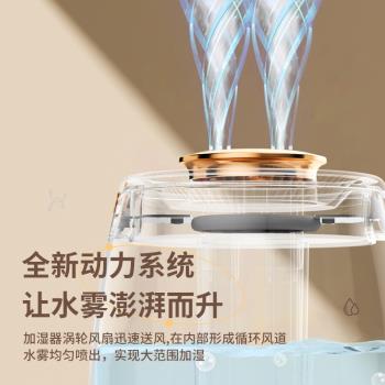 雙噴加濕器家用靜音便攜辦公室桌面工位迷你空氣凈化器學生宿舍補水孕婦嬰兒臥室空調房保濕大霧量小型香薰機