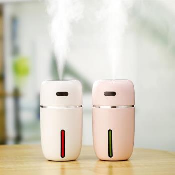 家用小型加濕器創意新款加濕器USB迷你空氣凈化加濕器 靜音便攜式