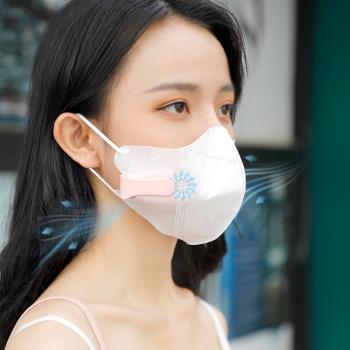 USB充電便攜式戶外兒童口罩風扇