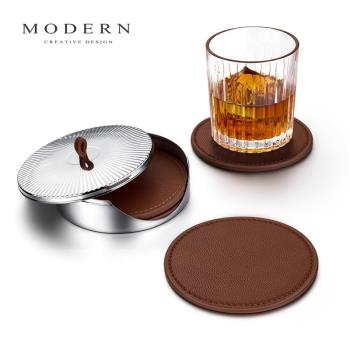 MODERN摩登北歐風輕奢創意茶杯墊託玻璃杯子墊水杯咖啡杯隔熱墊