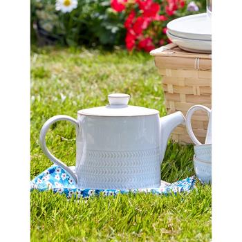 denby 英國丹碧茶壺咖啡壺陶瓷壺手工創意茶具下午茶高檔新年禮物