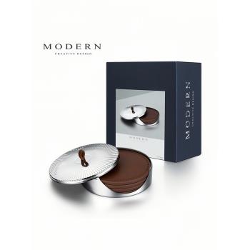 MODERN摩登輕奢北歐風創意茶杯墊託玻璃杯子墊水杯咖啡杯隔熱墊