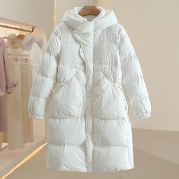 旗艦【C】206g白鴨絨設計感氣質羽絨服2024冬季新款七號鋪女裝