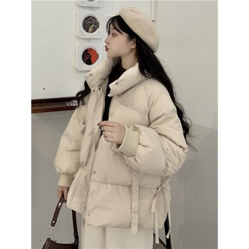 羽絨棉服少女冬裝棉襖2025新款初中高中學生韓系短款加厚棉衣外套