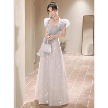 晚禮服裙女2025新款宴會氣質成人禮輕奢小眾高階生日主持人高階感