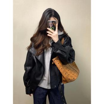 內膽羽絨皮衣外套女冬季2025新款高階感今年流行夾克小個子超好看