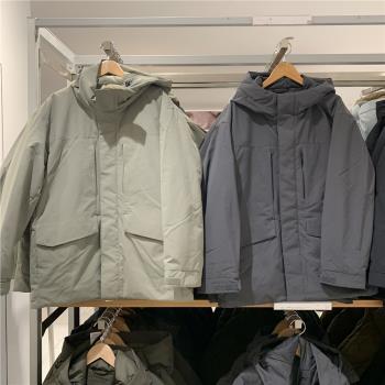 試衣間出品2024冬款高性能防水羽絨服連帽加厚外套男女K470073