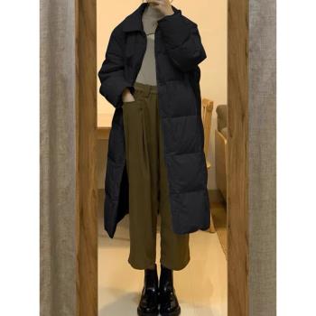 長款棉服女2024年新款冬季棉衣棉襖爆款潮保暖外套韓系加厚超好看