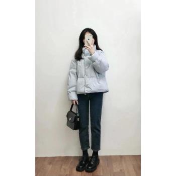 90白鴨絨短款羽絨服女冬季新款2024新款時尚洋氣高階感超好看溫柔