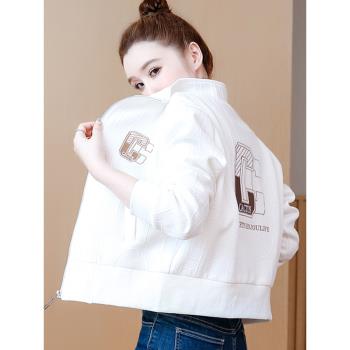 棒球服短外套女士裝春秋冬2025年新款爆款夾克小個子風衣時尚上衣