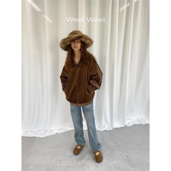 LYUOCHENG × Weel Weel 環保皮領雙層領燈芯絨外套