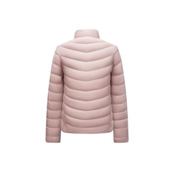 波司登2024春季新款親膚短款基礎輕薄羽絨服女立領外套B40131006